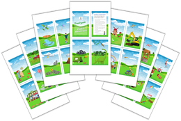 COUNTRYSIDE set PDFs for easy printing