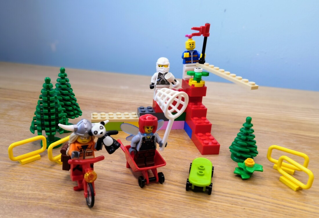 PictExample of using Lego in a workshop hosted by Curious Lighthouse